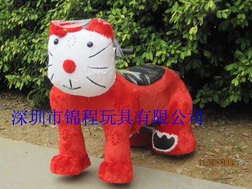 供应新一代MP3毛绒电动玩具车